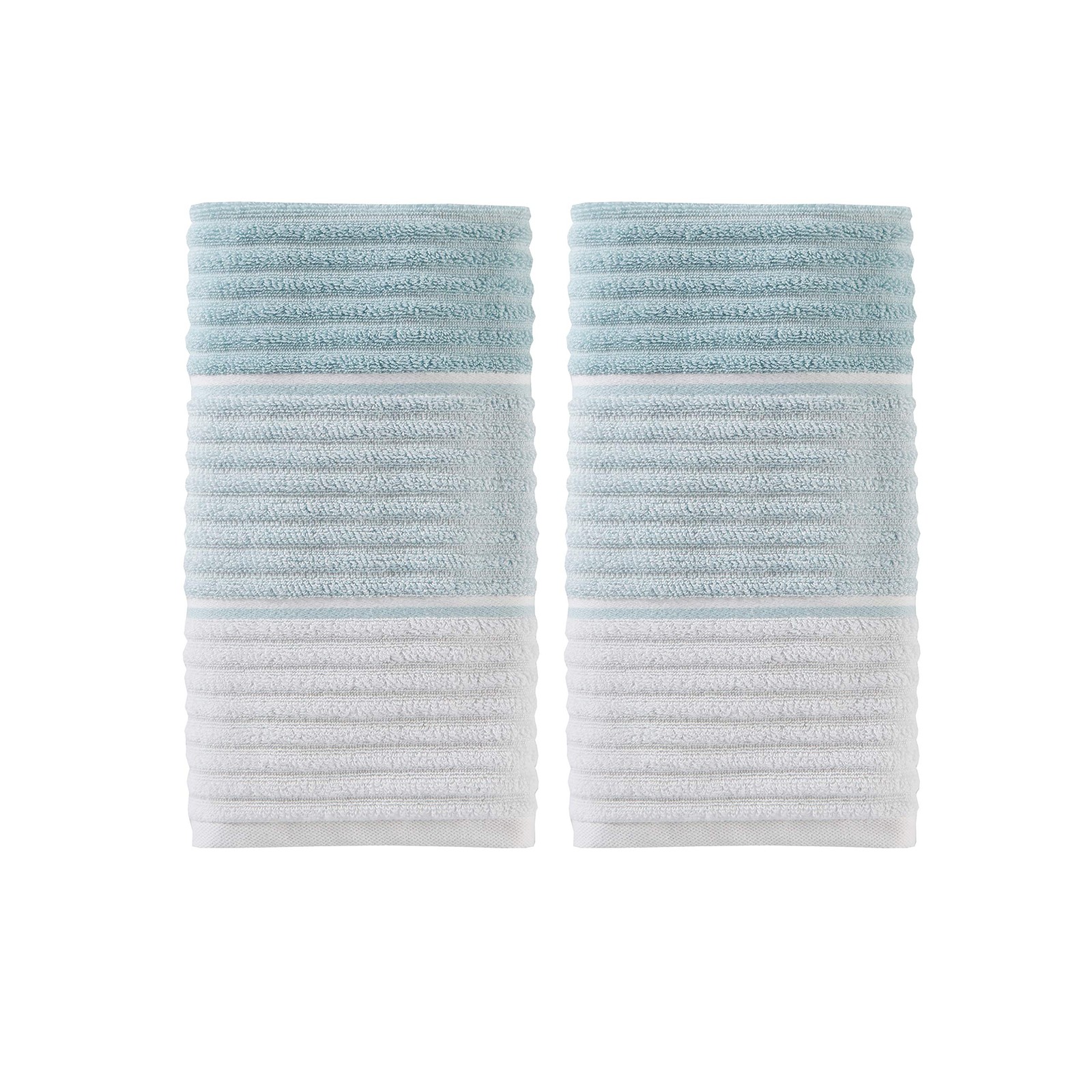 Planet Ombre Taupe Hand Towels 2-Pack  