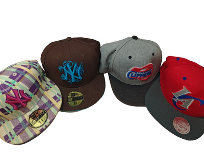 Basecap Set 2x New Era NY & 2x Mitchell & Ness LA Clippers Original Cap Baseball