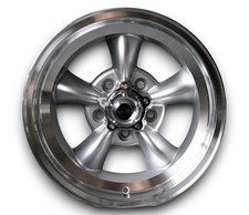 Maxilite Torque Thrust Style Alloy Wheels Silver Dodge Challenger 9x15 Et -12