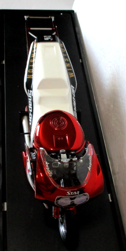 2001 Angelle Seeling Winston/Snap-On Pro Stock Bike 1:9 scale - Image 3 of 4