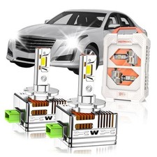 D3S HID Bulbs Fit for Cadillac 2013 Cadillac 2013-2019 ATS CTS XTS Low Beam