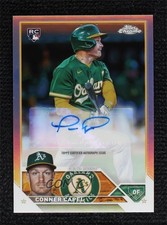 2023 Topps Chrome Update Auto Refractor 388/499 Conner Capel #AC-CC Auto 0o3x