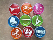 Fisher Price ROCKTOPUS Think  Learn 9 Replacement Musical Instruments