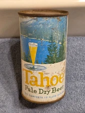 1950s TAHOE PALE DRY, flat top beer can, Grace Bros,  Santa Rosa, California