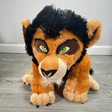 SEGA Disney The Lion King Scar 24" Laying Plush Stuffed Animal Villian - NEW 