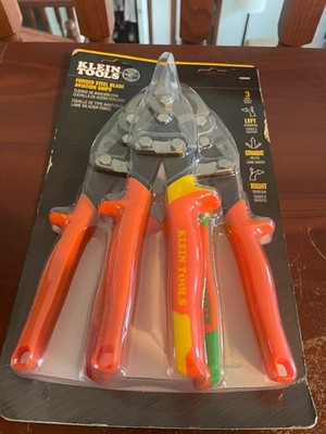Klein Tools 120AVSKIT Aviation Snips, Left, Right, Straight, 3Pk