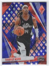 #247 2023-24 Panini Phoenix Blue Ice Terance Mann Los Angeles Clippers