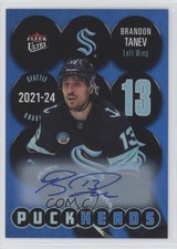 2024-25 Upper Deck Fleer Ultra Puckheads Auto Brandon Tanev #PH-19 Auto a4i