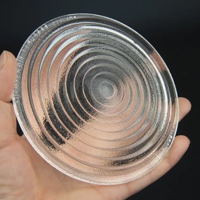 1PC Glass Spotlight Fresnel Lens Photography Television Tungsten Lens IP23