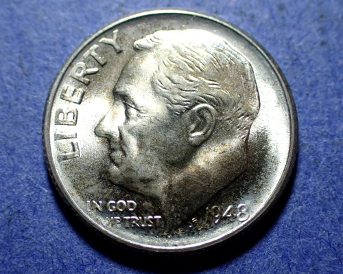 1948-S Roosevelt Dime  Gem BU