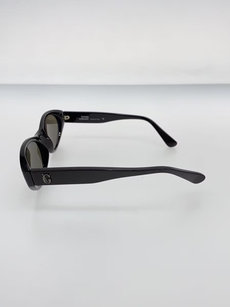 GIANNI VERSACE 90s Vintage Oval Plastic Sunglasses, Brown/Green, Women's, Size 4 thumbnail 3