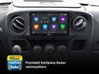 Autoradio Navigation Dab+ Android Auto Wireless FüR Opel Movano B Bluetooth