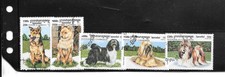 CAMBODIA 1804-9 1999 CTO USED XF BAEUTIFUL DOGS TOPICAL PICTORIAL STAMP SET