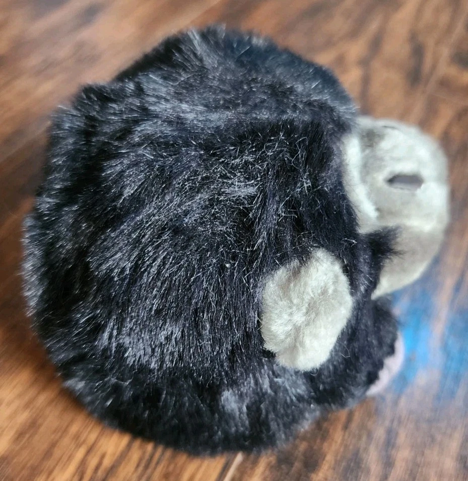 PUFFKINS by Swibco, "MAX" Black Gorilla, Vintage 1997, Plush Toy, W Tags - Image 3 of 4