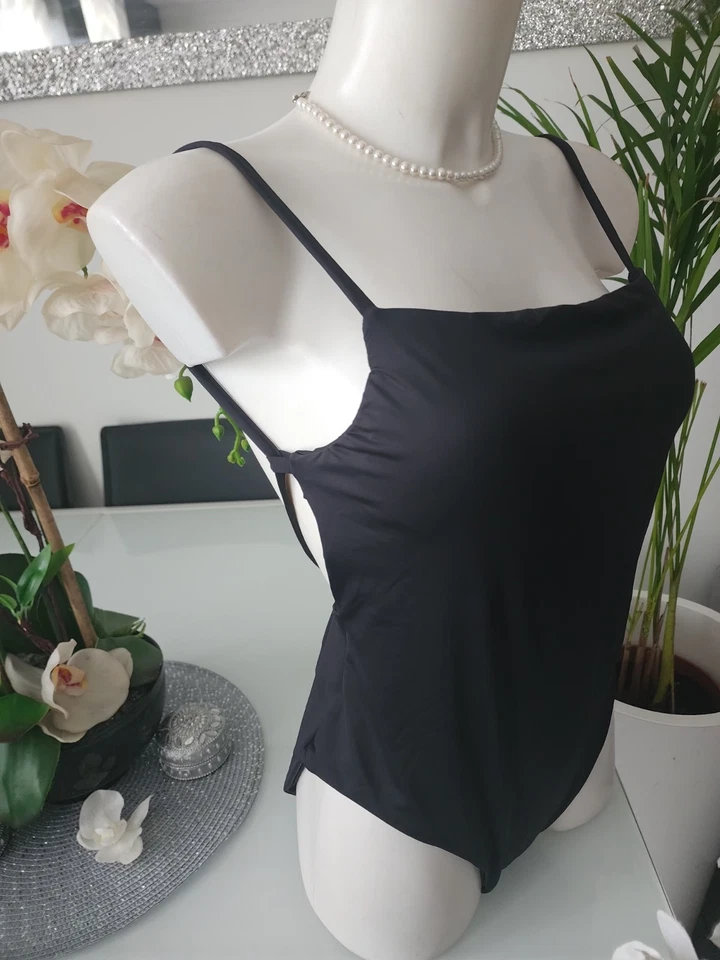 Ardene Swim maillot de bain une-pièce noir dos nu bretelles taille L - Photo 3/4