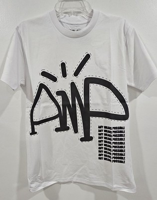AMP Kai Cenat T-Shirt Size Small BRAND NEW WITH TAGS Unisex White