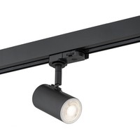 Schwarz Matt Moderne Strahler Schienenreflektor 1X5W/Gu10 IP20 9,5X5,2X12 [Cm]