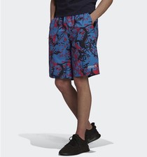 ADIDAS Adventure Archive Woven Shorts Men’s Small Paint Splatter Multi Color