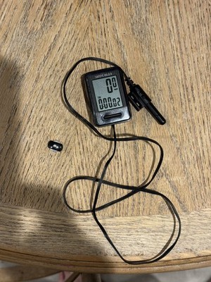CatEye Velo Wireless Fahrradcomputer - Schwarz - BESCHREIBUNG LESEN 
