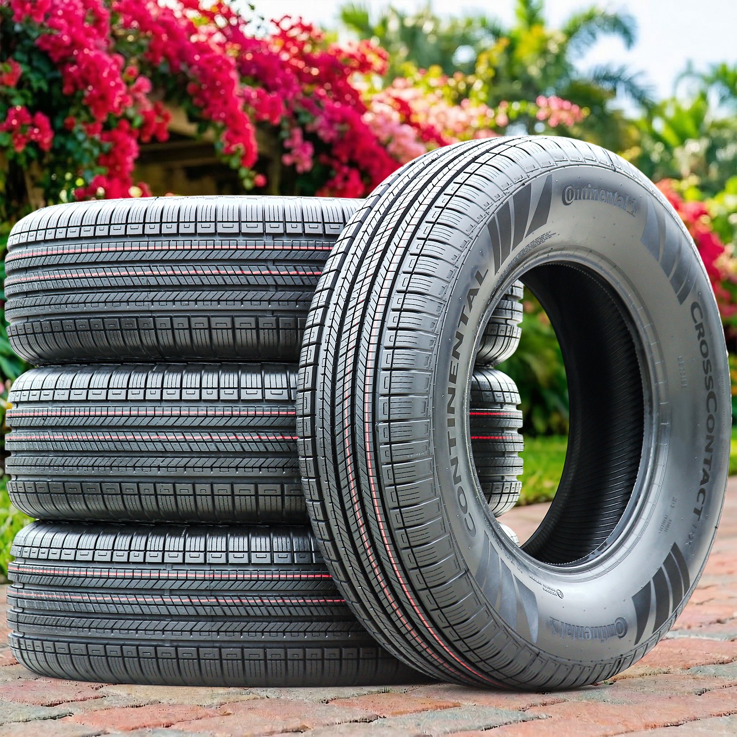 4 Tires Continental CrossContact RX EV Ready 255/70R17 112T 