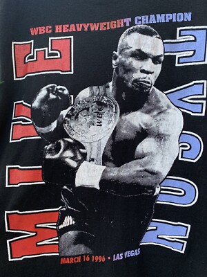Vintage Mike Tyson T Shirt XL 90s Vtg Rap Tee Hip Hop Boxing Vintage Mike Tyson T Shirt XL 90s Vtg Rap Tee Hip Hop Boxing