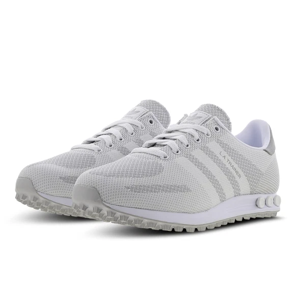 Adidas Originals LA Trainer Weave scarpe sneaker bianche uomo IG2802 - Immagine 2 di 4