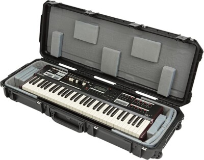 SKB 3i-4214-TKBD iSeries 61-Note Narrow Waterproof TSA Flight Keyboard Case