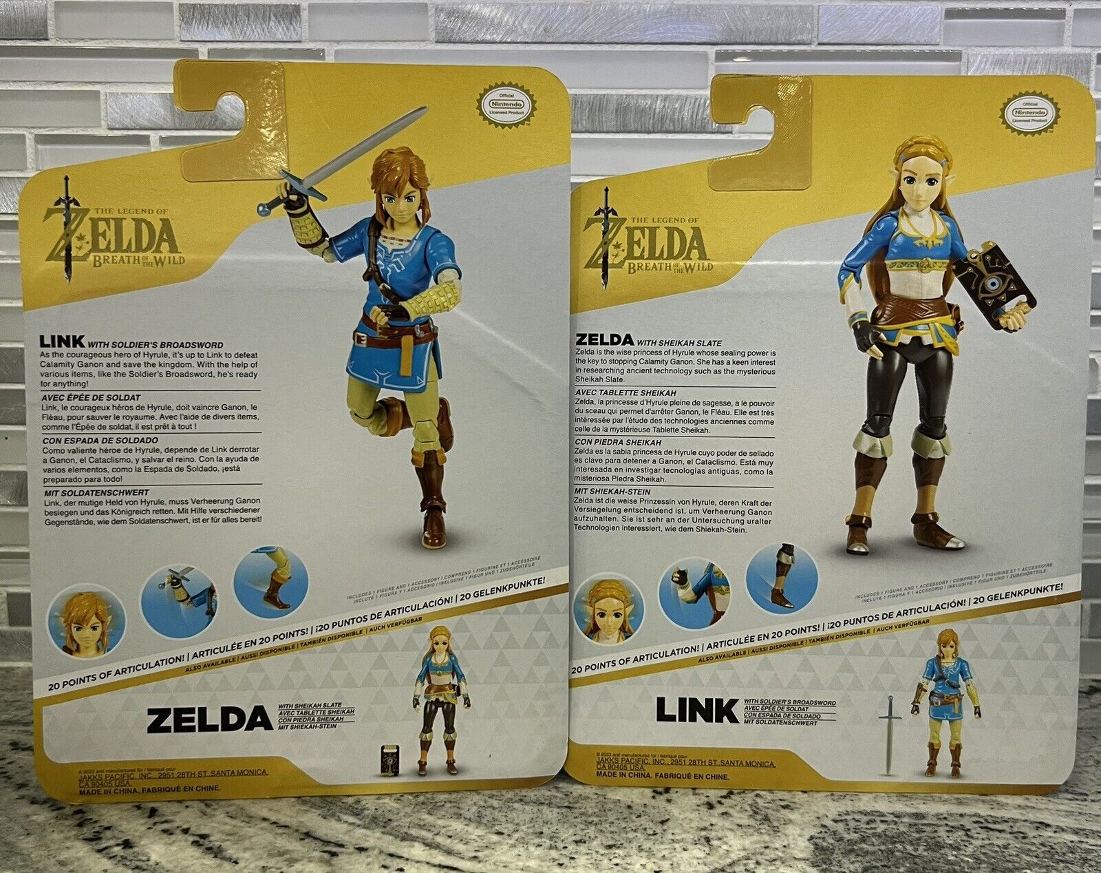 New Breath of the Wild Figures from Jakks Spotted at Walmart - Zelda Dungeon