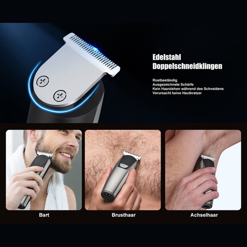 Rasierer Herren Elektrisch mit Akkuanzeige All-in-1 Barttrimmer Herren IPX7 - Bild 7 von 13