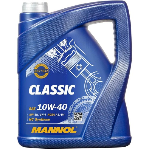 Engine oil 8L MANNOL Classic 10W-40 + MANN FILTER filter Audi A6 4B C5 - Picture 3 of 11