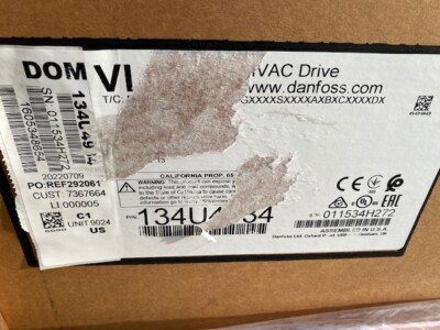 134U4934 DANFOSS DRIVES VLT HVAC Drive