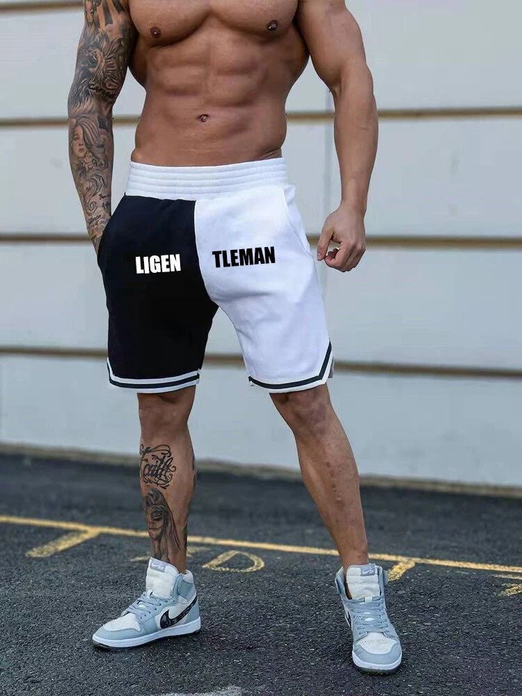 Pantalones Cortos De Deporte Para Hombre Ropa De Fitness Baloncesto Hip-hop  Moda