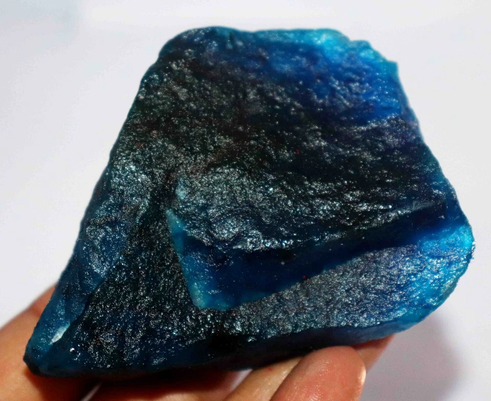 DYED  994.70 Carat Certified Blue Tanzanite Loose Gemstone Rough AN486 - Image 3 of 4