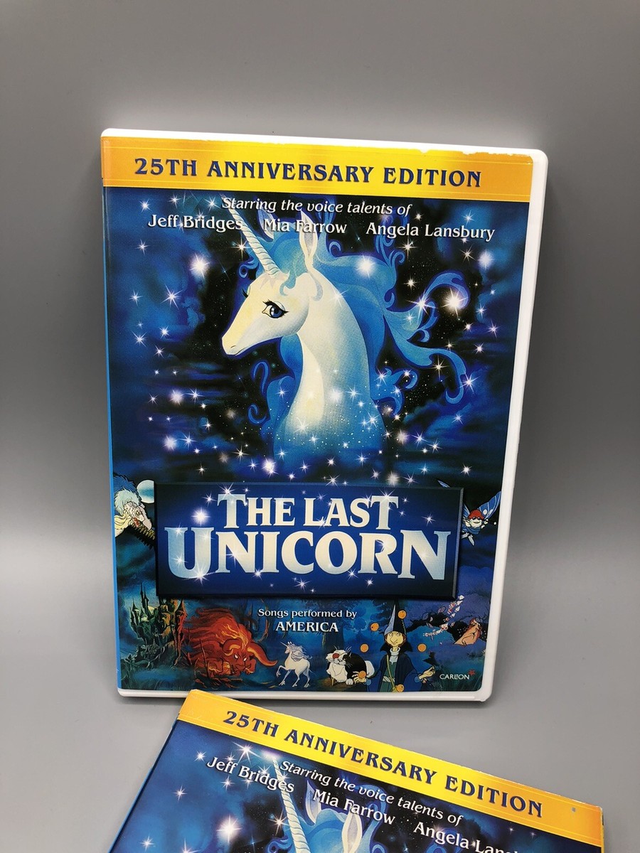 The Last Unicorn (DVD, 2007, 25th Anniversary Ed.) 12236204237| eBay