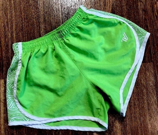 VARSITY Lime Green Athletic/Running Lined shorts Girls SZ YSS eBay