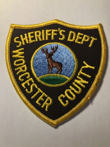 Worcester County Massachusetts Sheriff Patch