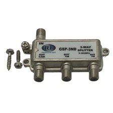 3 WAY RF GSP-3ND  5-1002MHz Digital Coax Cable Splitter For CATV