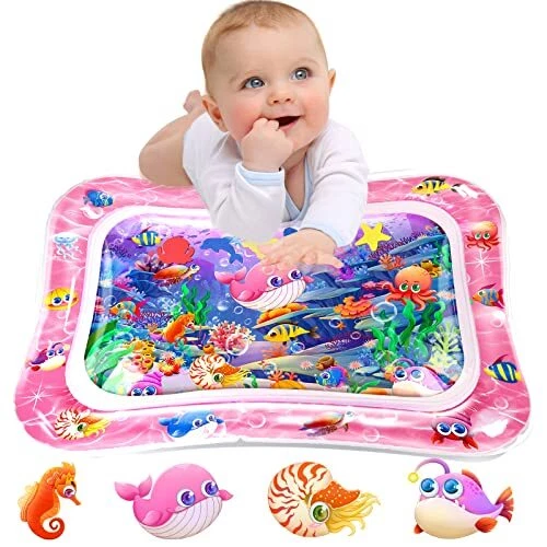 Tummy Time Mat Premium Baby Water Play Mat for Infants and