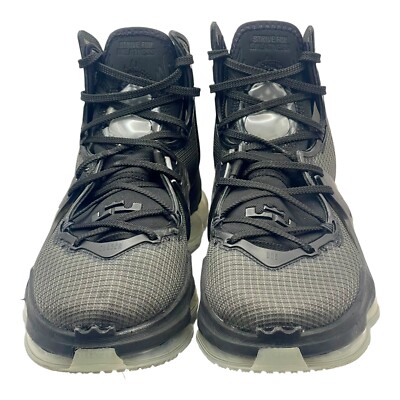 Nike LeBron James 19 Mens Size 8.5 Black Anthracite Green Glow