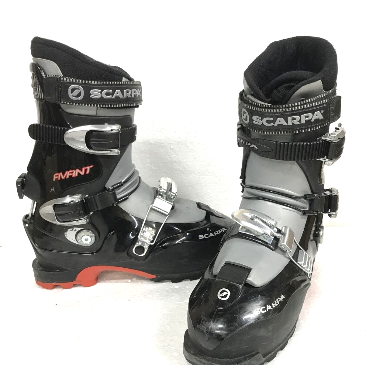 SALOMON SCARPA AVANT SKI WALK Stivali da sci touring Vibram neri taglia 280 #5445