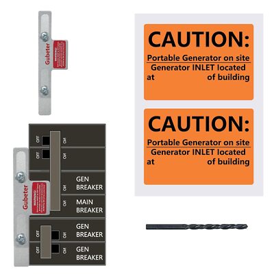 Generator Interlock Kit For Homeline Meter Main 150 200 Amp Breaker Square D