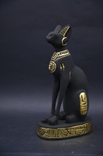 Rare Ancient Egyptian Antiquities Goddess Bastet Cat Statue Egyptian figure BC