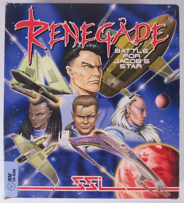 Renegade Battle For Jacob's Star PC CD-Rom SSI Big Box