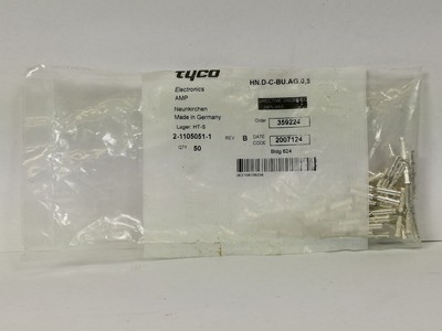 TYCO 2-1105051-1 HT-S HN.D-C-BU.AG.0,5 Steckverbinder 50 Stck. NEW