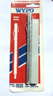 WYPO Flat Soapstone Holder With 5 Soapstone Markers, 5" x 1/2" x 3/16", SP400-1