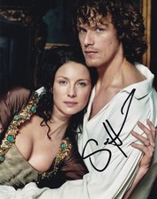 SAM HEUGHAN signed autograph 20x25cm OUTLANDER in person autograph COA