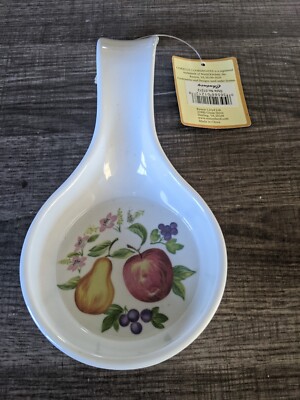 CORELLE COORDINATES CHUTNEY SPOON REST NEW WITH TAG FREE USA SHIPPING