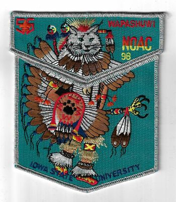 OA 56 Wapashuwi 98 NOAC ISU Flap Set GRY Bdr. Greater Western Reserve OH [NY-416