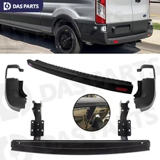 For 15-22 Ford Transit 150 250 350 Rear Bumper Cover w/ Reinforcement w/ End Cap