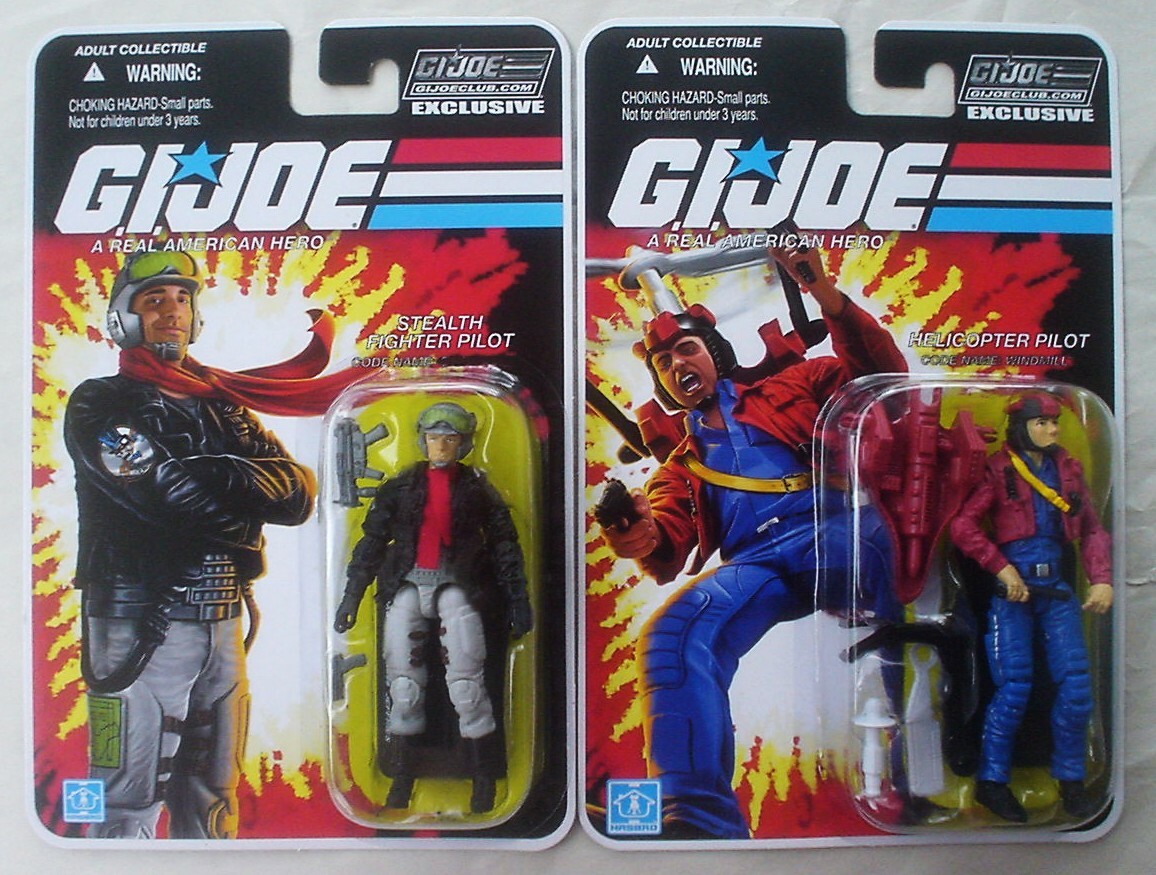 GHOSTRIDER & WINDMILL GI Joe Collectors Club FSS 6.0 Hasbro 2017 X
